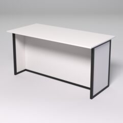 Стол для совещаний СС-44А СТРОНГ в стиле ЛОФТ, Белый