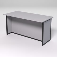 Стол для совещаний СС-44А СТРОНГ в стиле ЛОФТ, Серый