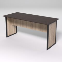 Стол для переговоров СС-45 СТРОНГ в стиле ЛОФТ, Дуб Венге и Дуб Сонома