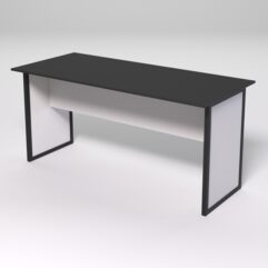 Стол для переговоров СС-45 СТРОНГ в стиле ЛОФТ, Черный и Белый