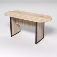 Стол для совещаний СС-46 СТРОНГ в стиле ЛОФТ, Дуб Сонома