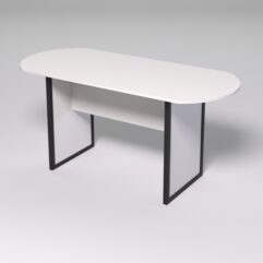 Стол для совещаний СС-46 СТРОНГ в стиле ЛОФТ, Белый