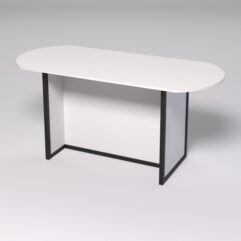 Стол для совещаний СС-46А СТРОНГ в стиле ЛОФТ, Белый