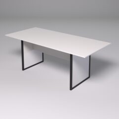 Стол для заседаний НТ-200.90 СТРОНГ в стиле ЛОФТ, Белый