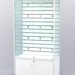 Витрина АЛПРО №5-500 (задняя стенка - экономпанель), Белый