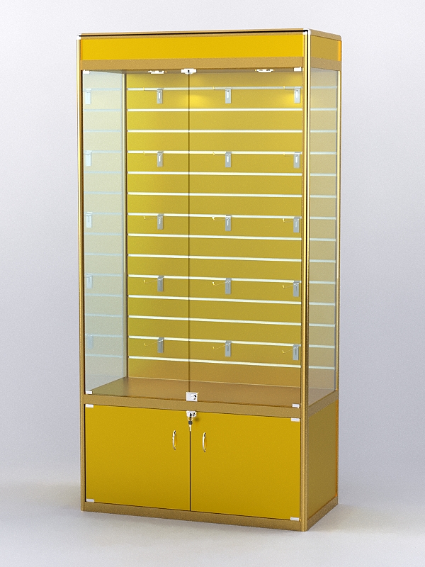 Витрина АЛПРО №5-500 (задняя стенка - экономпанель), Золотой