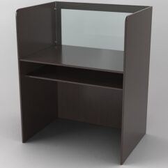 Лингафонная кабинка №3, Дуб Венге