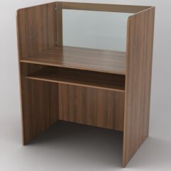 Лингафонная кабинка №3, Орех