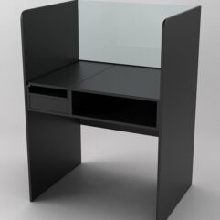 Лингафонная кабинка №4, Черный