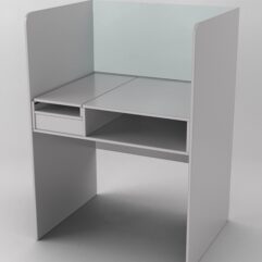 Лингафонная кабинка №4, Серый