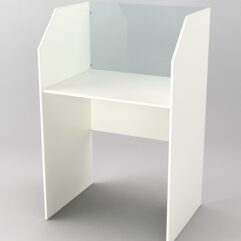 Лингафонная кабинка №5, Белый