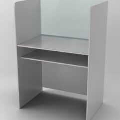 Лингафонная кабинка №6, Серый