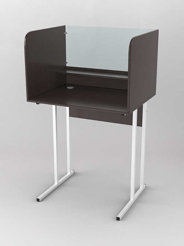 Лингафонная кабинка №9, Дуб Венге