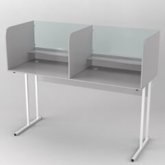 Лингафонная кабинка №10, Серый