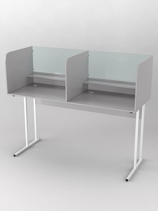 Лингафонная кабинка №10, Серый