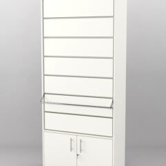 Табачный шкаф №2, Белый