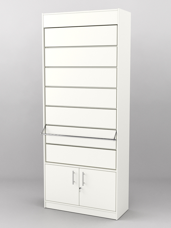 Табачный шкаф №2, Белый