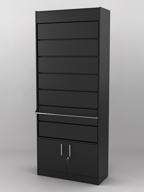 Табачный шкаф №2, Черный