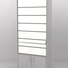 Табачный шкаф №2, Серый