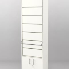 Табачный шкаф №4, Белый