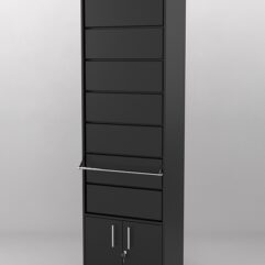 Табачный шкаф №4, Черный