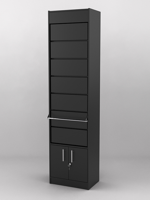 Табачный шкаф №5, Черный