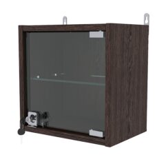 Витрина настенная МИНИ 30*30*20, Дуб Венге