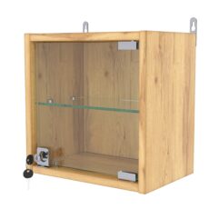 Витрина настенная МИНИ 30*30*20, Дуб Золотистый