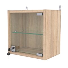 Витрина настенная МИНИ 30*30*20, Дуб Сонома