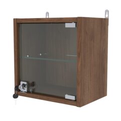 Витрина настенная МИНИ 30*30*20, Орех