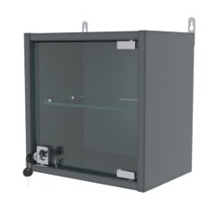 Витрина настенная МИНИ 30*30*20, Темно-Серый