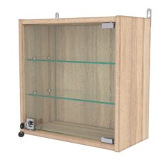 Витрина настенная МИНИ 40*40*20, Дуб Сонома