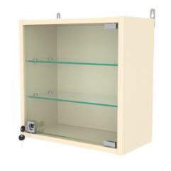 Витрина настенная МИНИ 40*40*20, Крем Вайс