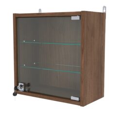 Витрина настенная МИНИ 40*40*20, Орех