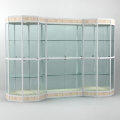 Витрина для кубков, наград, медалей и грамот ПОБЕДА №16В, Дуб Сонома