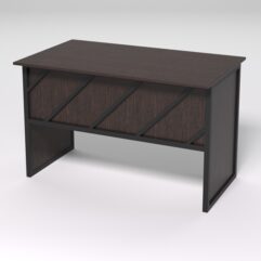 Стол для компьютера СК-31 СТРОНГ в стиле ЛОФТ декор №2, Дуб Венге