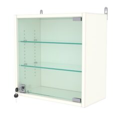 Витрина настенная с регулировочными полками МИНИ 40*40*20-РЕГ, Белый