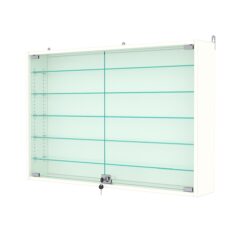 Витрина настенная с регулировочными полками №3-5А-РЕГ, Белый