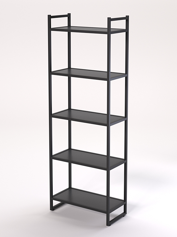 Стеллаж Стронг №19 в стиле ЛОФТ, Черный