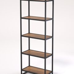 Стеллаж Стронг №19 в стиле ЛОФТ, Орех