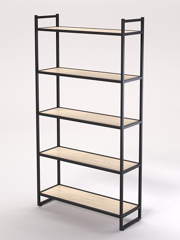 Стеллаж Стронг №20 в стиле ЛОФТ, Дуб Сонома