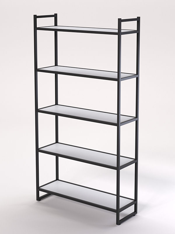 Стеллаж Стронг №20 в стиле ЛОФТ, Серый