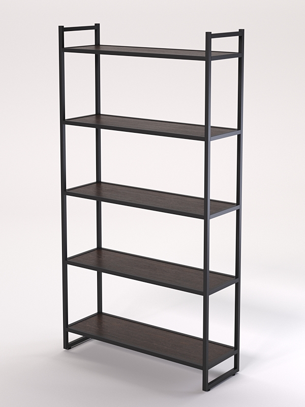 Стеллаж Стронг №20 в стиле ЛОФТ, Дуб Венге