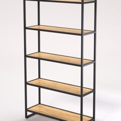 Стеллаж Стронг №20 в стиле ЛОФТ, Дуб Золотистый