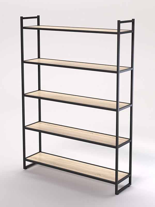 Стеллаж Стронг №21 в стиле ЛОФТ, Дуб Сонома