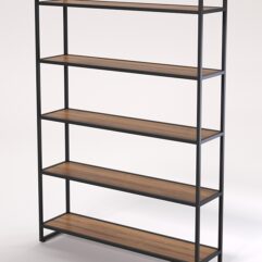 Стеллаж Стронг №21 в стиле ЛОФТ, Орех