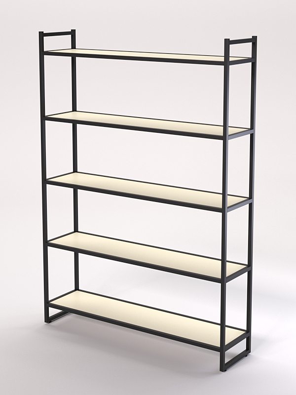 Стеллаж Стронг №21 в стиле ЛОФТ, Крем Вайс