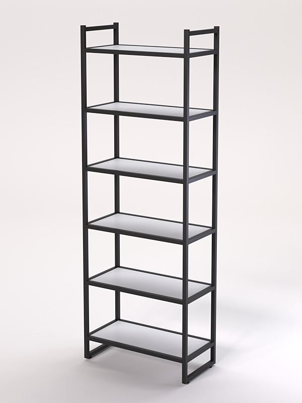 Стеллаж Стронг №25 в стиле ЛОФТ, Серый