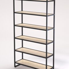 Стеллаж Стронг №26 в стиле ЛОФТ, Дуб Сонома