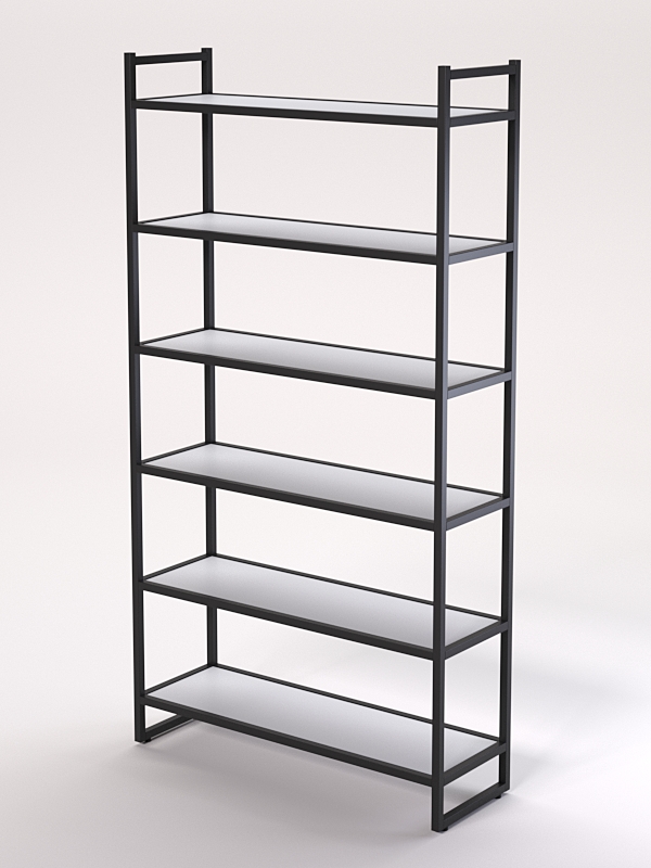 Стеллаж Стронг №26 в стиле ЛОФТ, Серый